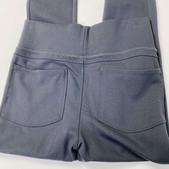 Lukka Lux Womens Black Rayon Nylon Elastic Leggings w/ Zippered Ankle Size XS - Picture 8 of 8